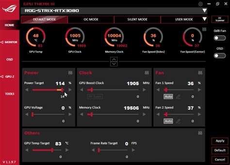 ASUS GPU Tweak III